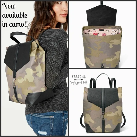 Stella & Dot | Ava Backpack in Camouflage - Picture 4 of 9